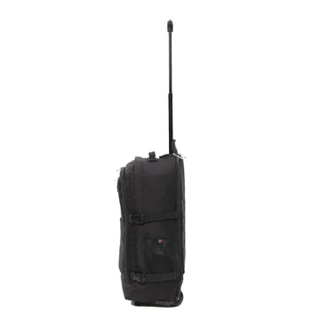 5 Cities Trolley Backpack with Wheels, Fits Ryanair Priority 55x40x20cm, Cabin Bag with Shoulder Straps, Lock & 2-Year Warranty (55x38x20cm)